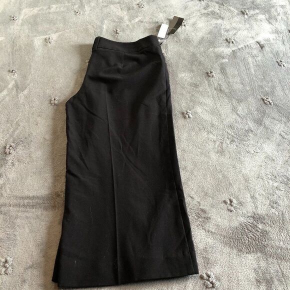 Sz10 Black Pants Capris Bisou Bisou Womens NWT       KS - Picture 1 of 7
